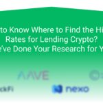 Where to Find the Highest Rates for Lending Crypto