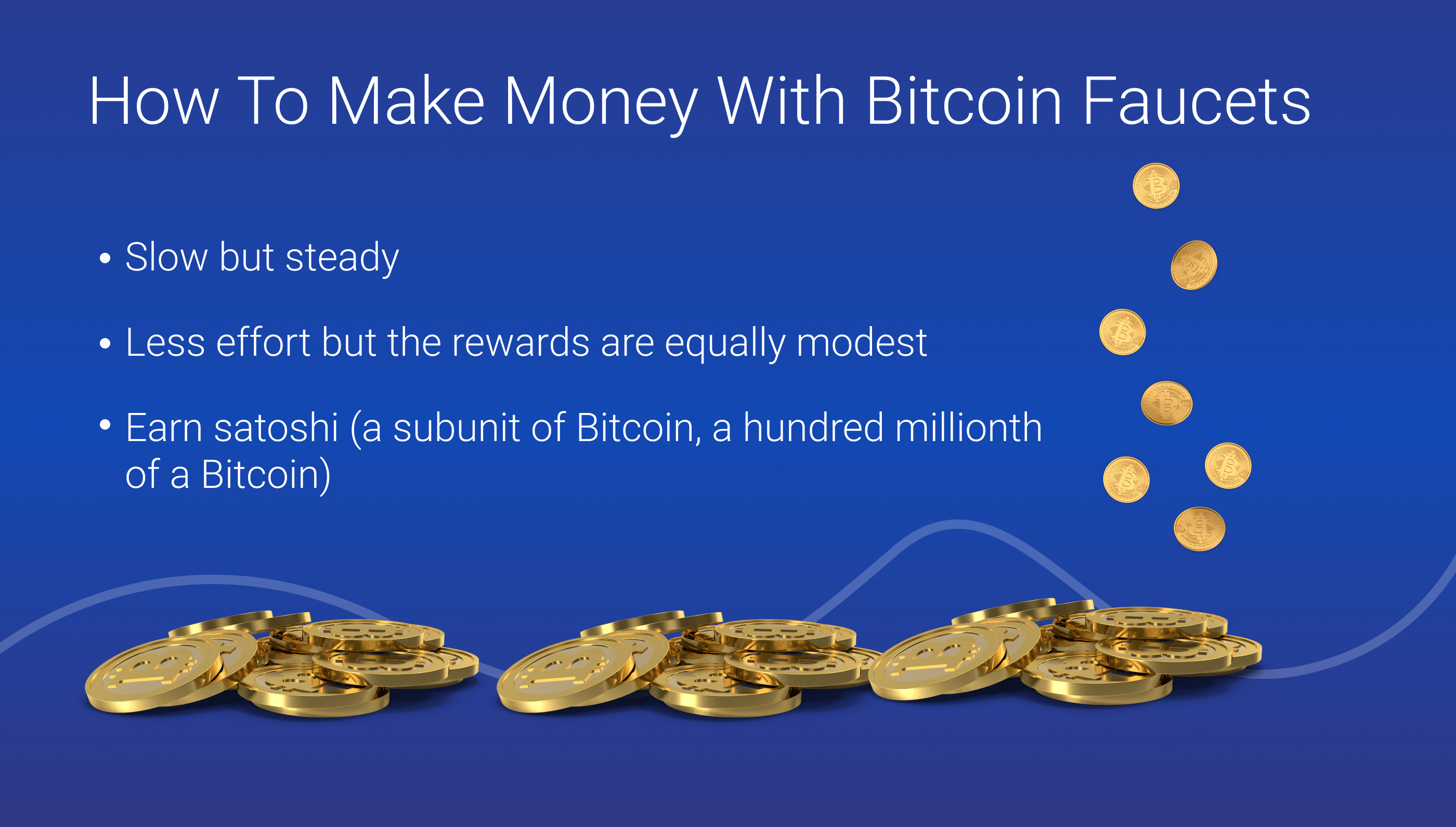 how to make money with bitcoin faucets