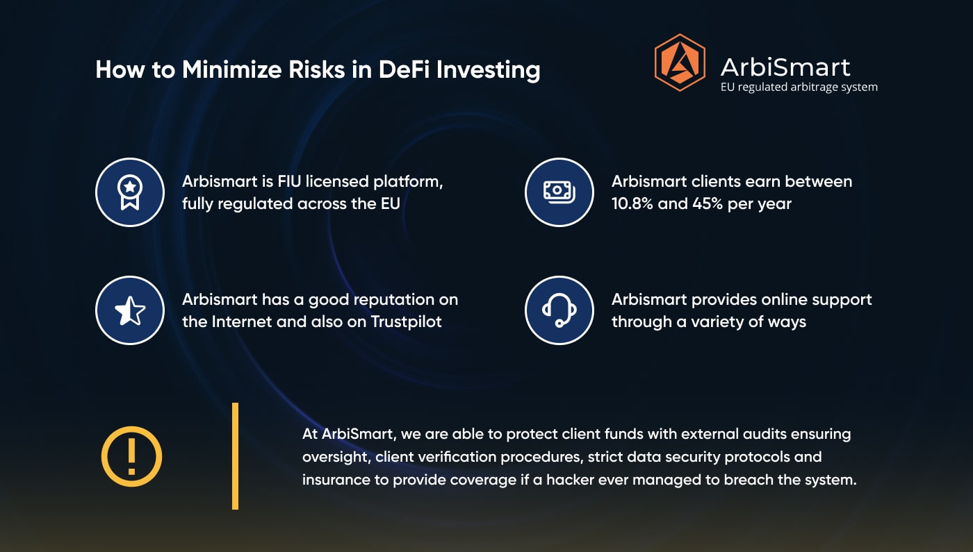 How to Minimize Risks in DeFi Investing