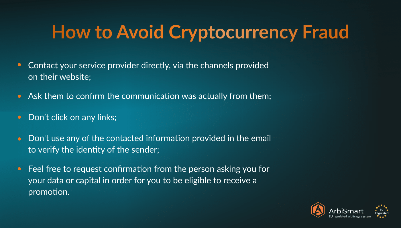 how to avoid cryptocurrency fraud