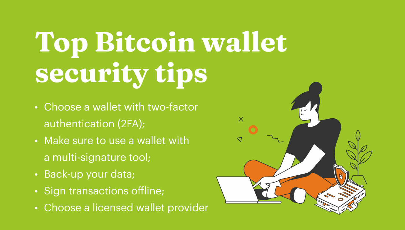 top bitcoin wallet security tips