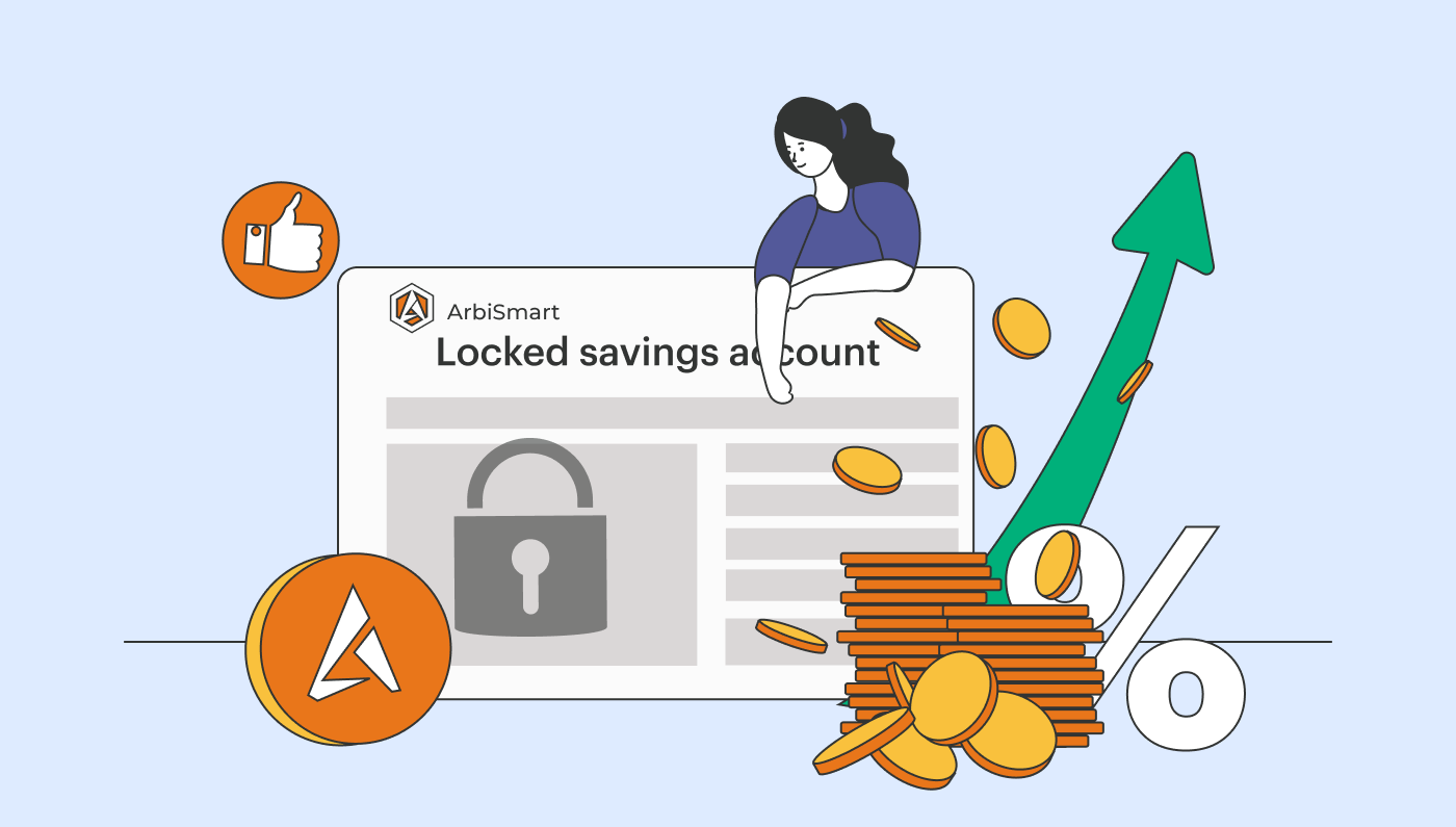 locked savings account with arbismart